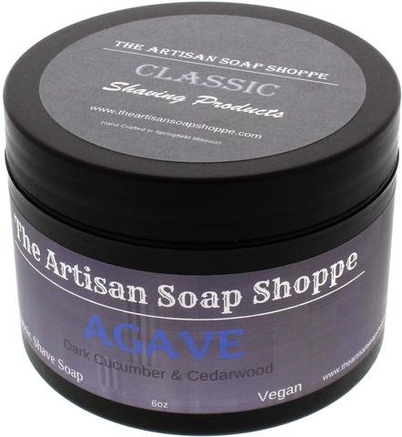 The Artisan Soap Shoppe Classic Shaving Soap, Agave