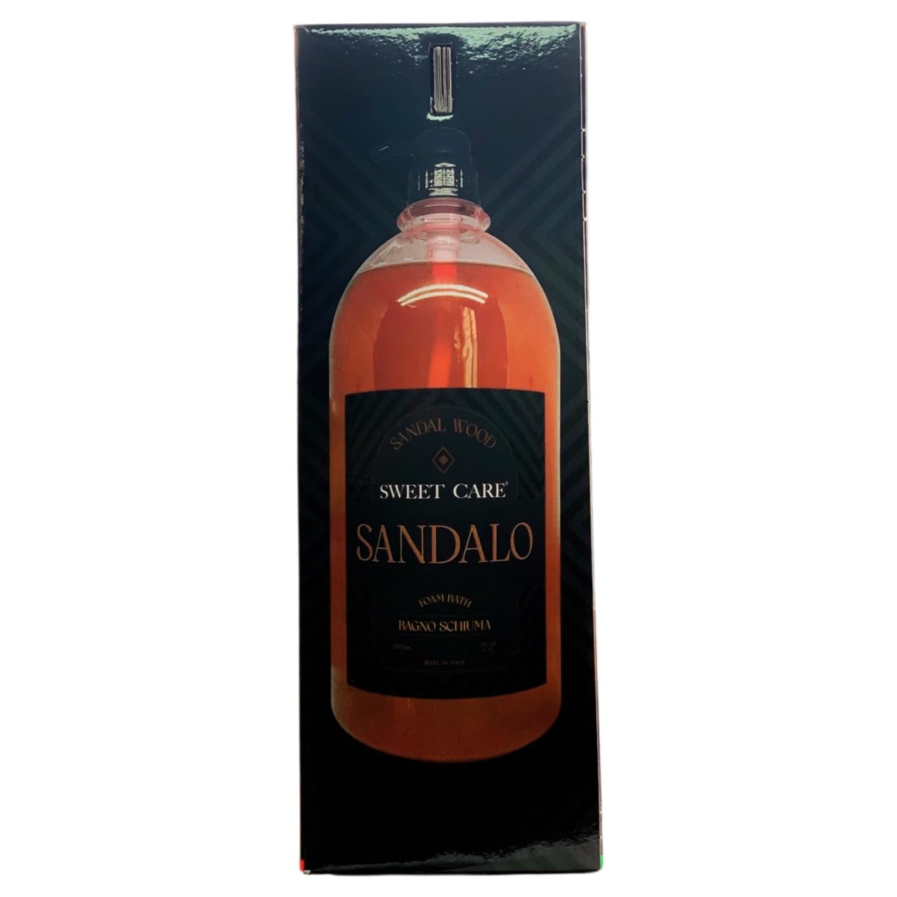 2x Bagnoschiuma SANDALO Con Dispenser, Per Un'Idratazione Delicata Che Lascia La Pelle Morbida e Dolcemente Levigata, Grazie Alla Formulazione Con Intensa Fragranza Al Sandalo 3000ml