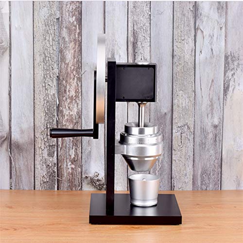 FOUCAII Manuelle Kaffeemühle, Große Kaffeemühle Handmühle 83mm Edelstahlkern für Einzelkaffee oder Espresso-Kaffee… – Bild 4