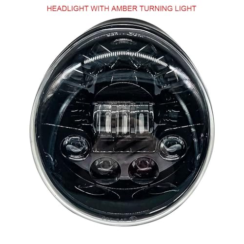 Phare avant LED pour V Rod 60W puissant faisceau haut bas - 2