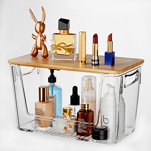 Hudgan G20-3599 Clear Stackable Storage Containers Acrylic Open Front Storage Bins thumb #6