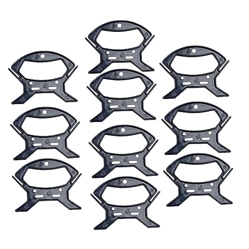 HOLIDYOYO 10Pcs Durable Extension Cord Holder Multipurpose Rope Winder for Cables Wire Management for Home Office Garage Rv and More