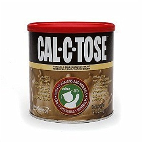 Cal C Tose - Mezcla de bebida con vitaminas y minerales, chocolate 14.1 oz