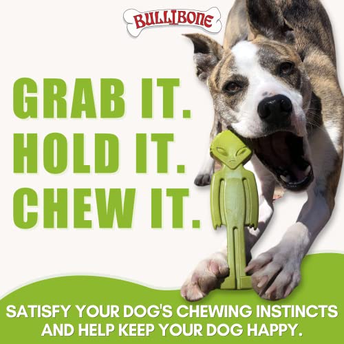 Image of Bullibone Alien Bone: Chew Toy for Aggressive Chewers and Large Dogs