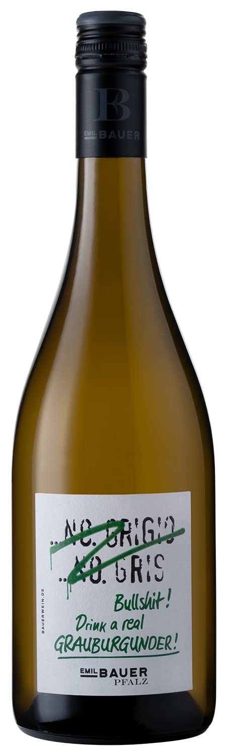 Emil Bauer Grauburgunder "Pinot Grigio, Pinot Gris - Bullshit, drink a real Grauburgunder!"…