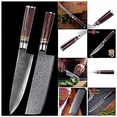 Set Cuchillos Cocina 6 Piezas Acero Inox miniatura 3