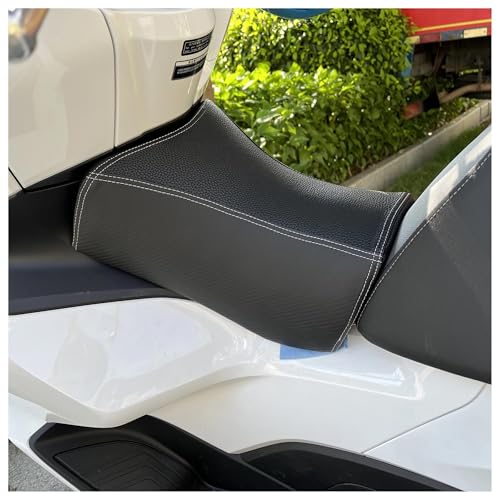 Asiento acolchado moto PCX 150 con protector de tanque de aceite trasero 7