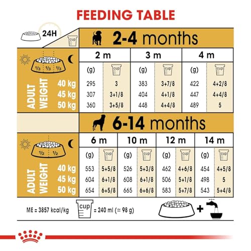 Image of Royal Canin Rottweiler Puppy Food, 3 Kg, Dry Food, Supports Healthy Cardiac Function, Bone & Joint Health, Promotes Ideal Muscle Mass