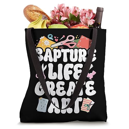 Bolsa Tote Scrapbooking Capture Life Create Art miniatura 4