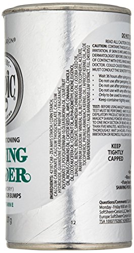 Magic Skin Conditioning Shaving Powder 4.5 oz (Pack of 7)