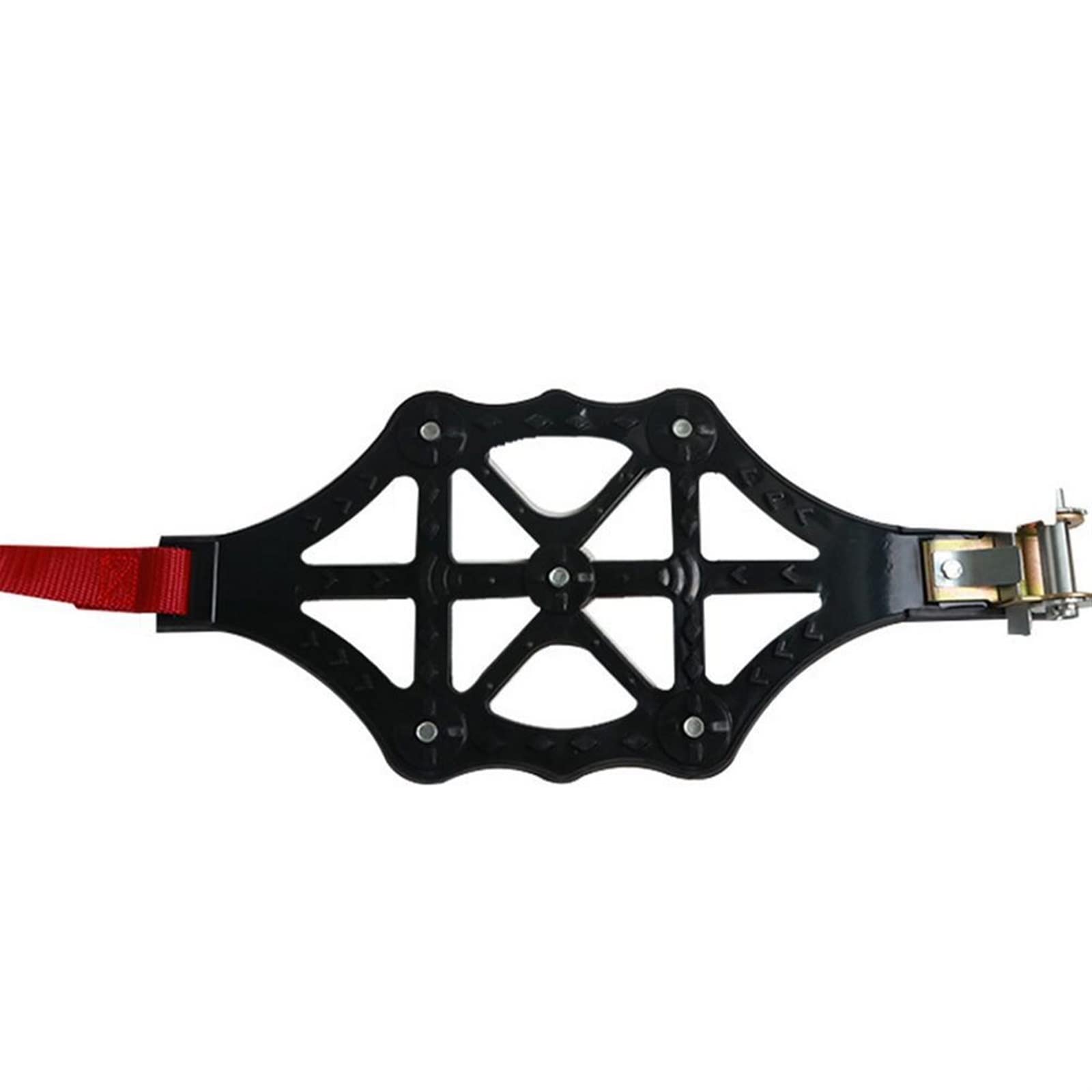 Cadenas de nieve ajustables, Cadenas de nieve for coche TPU negras 36,5x55cm