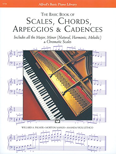 The Basic Book of Scales, Chords, Arpeggios & Cadences: Includes All the Major, Minor (Natural, Harmonic, Melodic) & Chromatic Scales