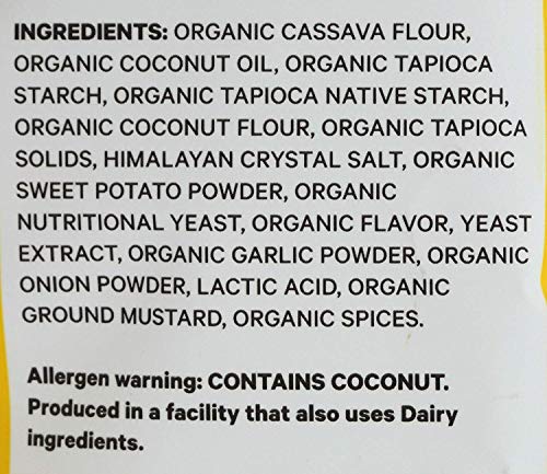 image for LESSER EVIL, PALEO PUFFS, OG2, NO CHEESE, Pack of 9, Size 5 OZ - No Ar