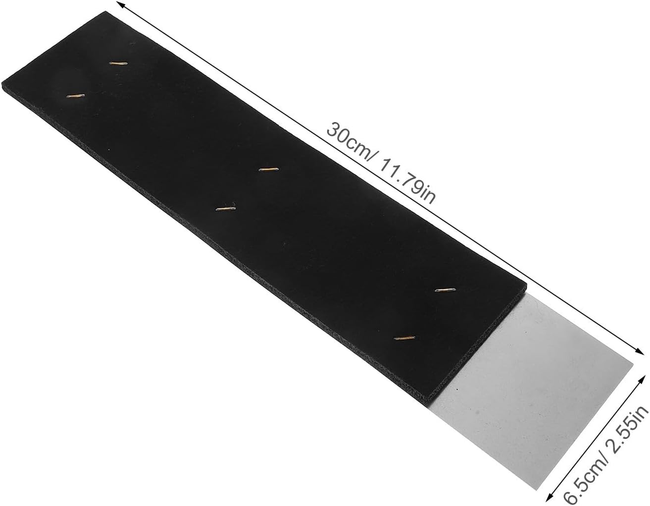 Gutter Downspout 2pcs Noise Dampener for Adjustable | Metal and Cotton Build, Easy Installation, High-efficiency Noise Reduction, Versatile Application, 11.8x2.6 Inch Size