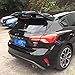 SGTONG Spoiler Posteriore, Materiale ABS Nero Lucido Spoiler Posteriore Alettone Posteriore per Ford Focus Rs St 2019 2020 2021