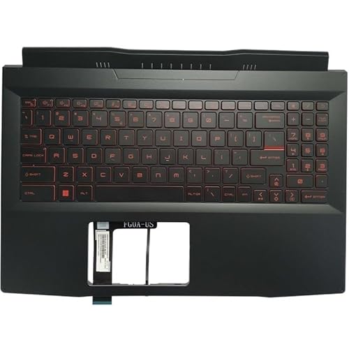 GF66 11UG 11UG MS-1581 MS-1582 US French Layout�̃p�[�����X�g�ƃo�b�N���C�g��������݊����̂��郉�b�v�g�b�v�L�[�{�[�h(US WITH RED BACKLIT)