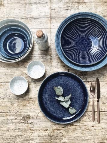 Denby Studio Blue Studio Blue Chalk Ramekin 9.5cm X 9.5cm X 5cm, 0.17ltr