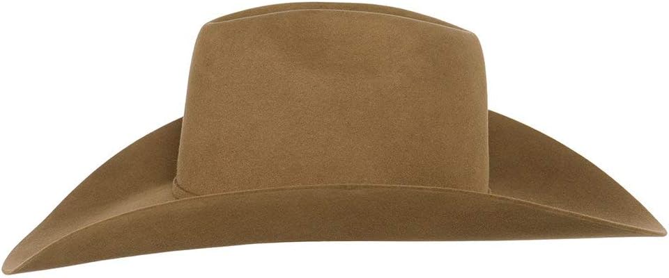 7X Pecan 5" Brim Open Crown Felt Cowboy Hat - Image 5