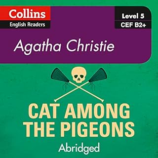 Diseño de la portada del título Cat Among the Pigeons
