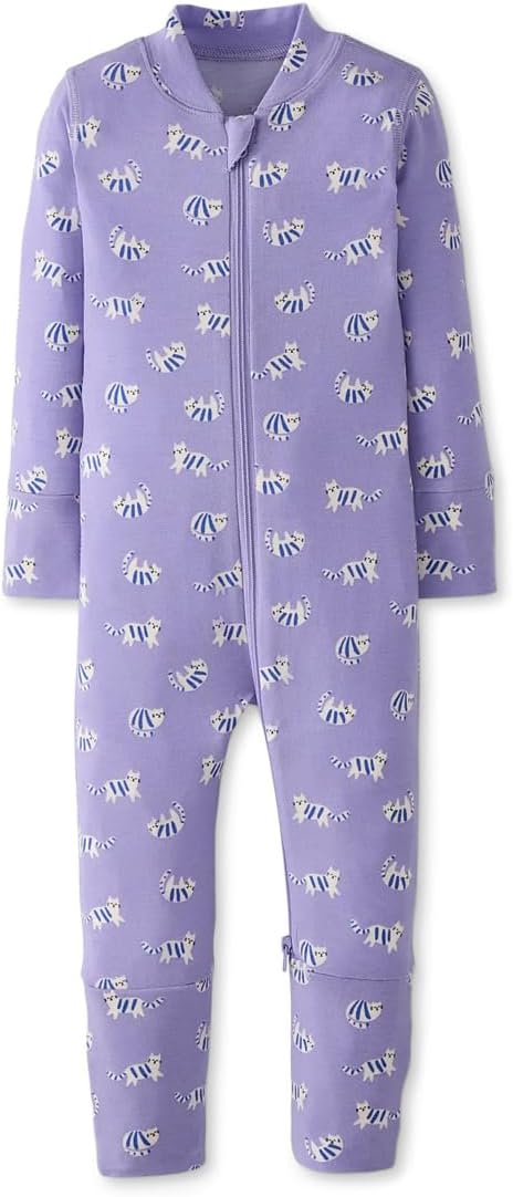 Hanna Andersson Unisex Kids 2-way Zip Sleeper in Hannasoft™ (Infant/Toddler)