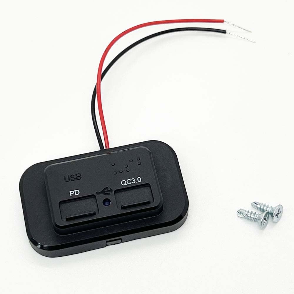 Amazon.co.jp: 6084 200系 ハイエース リアヒータースイッチ部 USB