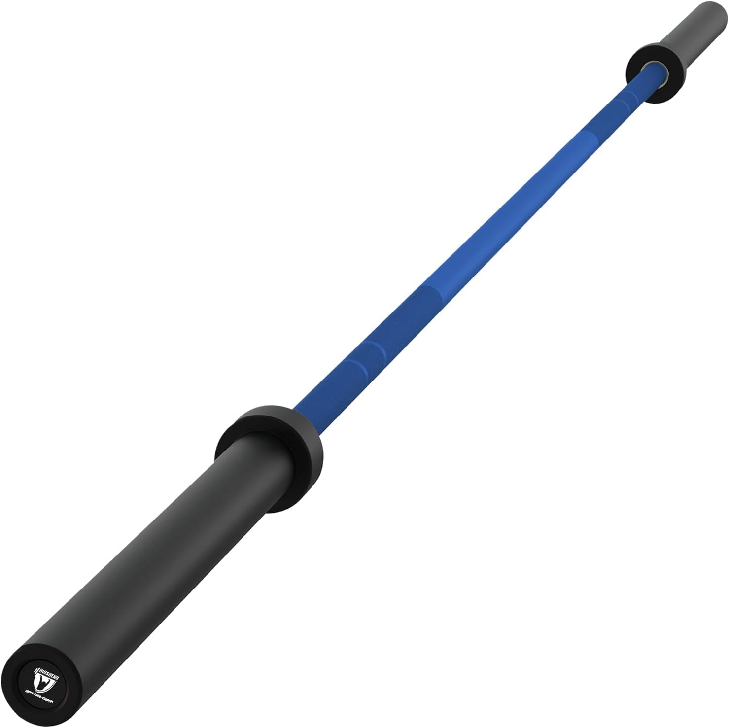 HuishengOlympic Barbell Bar 7ft for Weightlifting, Bench Press,Deadlifts,Squats,Strength Training Bars with Knurled Grip,Weight Bars for lifting