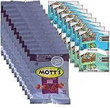 General Mills Fruit Snacks Variety, 12 - Mott's Mixed Berry 1.6 oz, 8 - Scooby-Doo .9 oz with By The Cup Sugar Free Mints