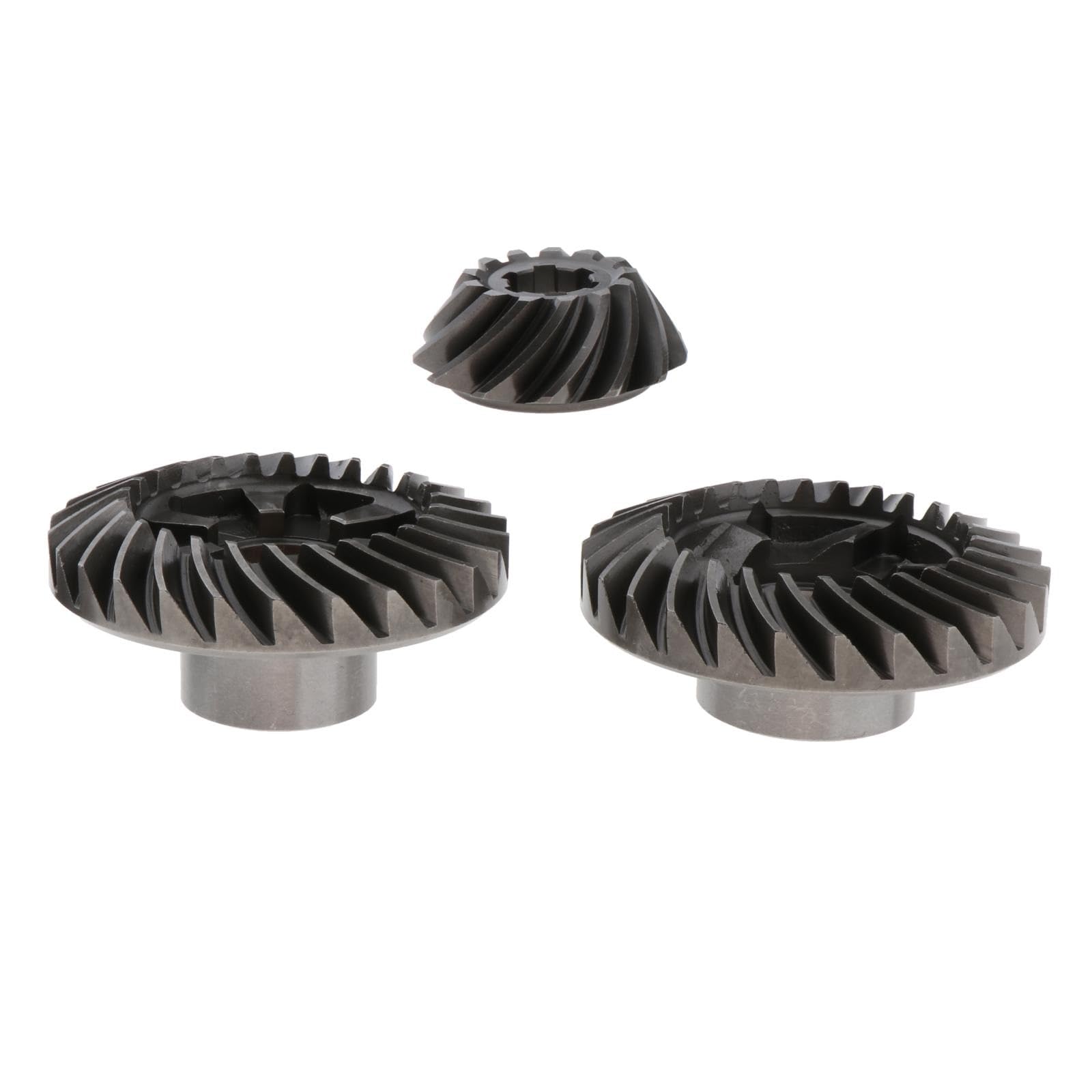 Riparazione Moto Kit di Ingranaggi fuoribordo per Motore fuoribordo da 3 Pezzi, pignone di Ricambio per Motore fuoribordo Yamaha da 40 CV