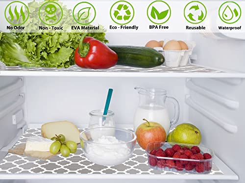 Shelf Liners For Kitchen Cabinets 20 Inch Wide X 20 Ft Non Adhesive Cabinet Drawer Liner Non Slip Waterproof Frigerator Shelf Liners Thickened Washable Cupboard Liner For Bathroom ,Pantry #TOP2