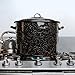 Granite Ware Canning Pot with Rack & Lid - 21 Quart Large Boiling Water Canning Set for Jar Sterilization & Pickling on Stove/Open Flame – Scratch-Resistant Porcelain Enamel & Steel Core (Black)
