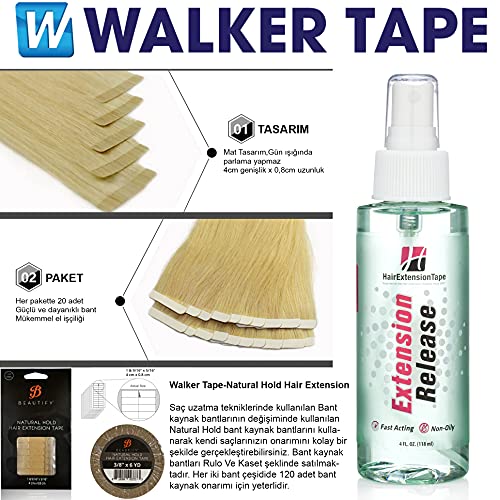 Image of Natural Hold 6 Yard Hair Extension Tape Roll by Walker (3 /8 inch x 6 Y)