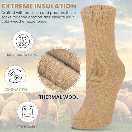 Chaussettes chauffantes homme extra chaudes 2.3 TOGS pour hiver - 5