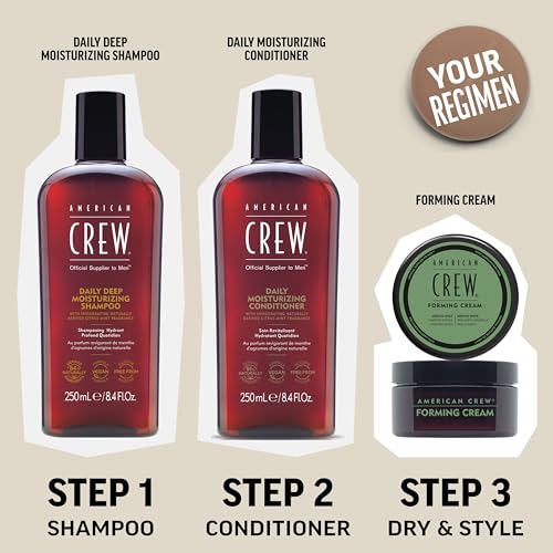 American Crew Men's Hair Texture Lotion, Like Styling Gel with Light Hold & Low Shine, 8.4 Fl Oz - Thumbnail 6
