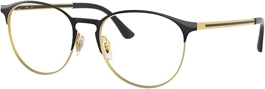 Ray-Ban RX6375 Eyeglasses Bundle: RX 6375 2890 Black On Arista and Universal Anti-slip Silicone Leash