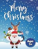 Photo Gallery merry christmas: fun & simple design with santa tree gift box coloring book best gift for your baby. Photo Gallery merry christmas: fun & simple design with santa tree gift box coloring book best gift for your baby.