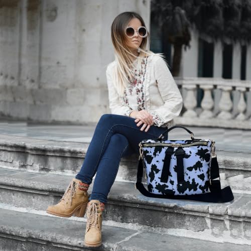 Image of Women's Crossbody Bag - Soft Cloth Shoulder Bag, Lightweight Waterproof Purse, Stylish Slash-Proof Casual Bag