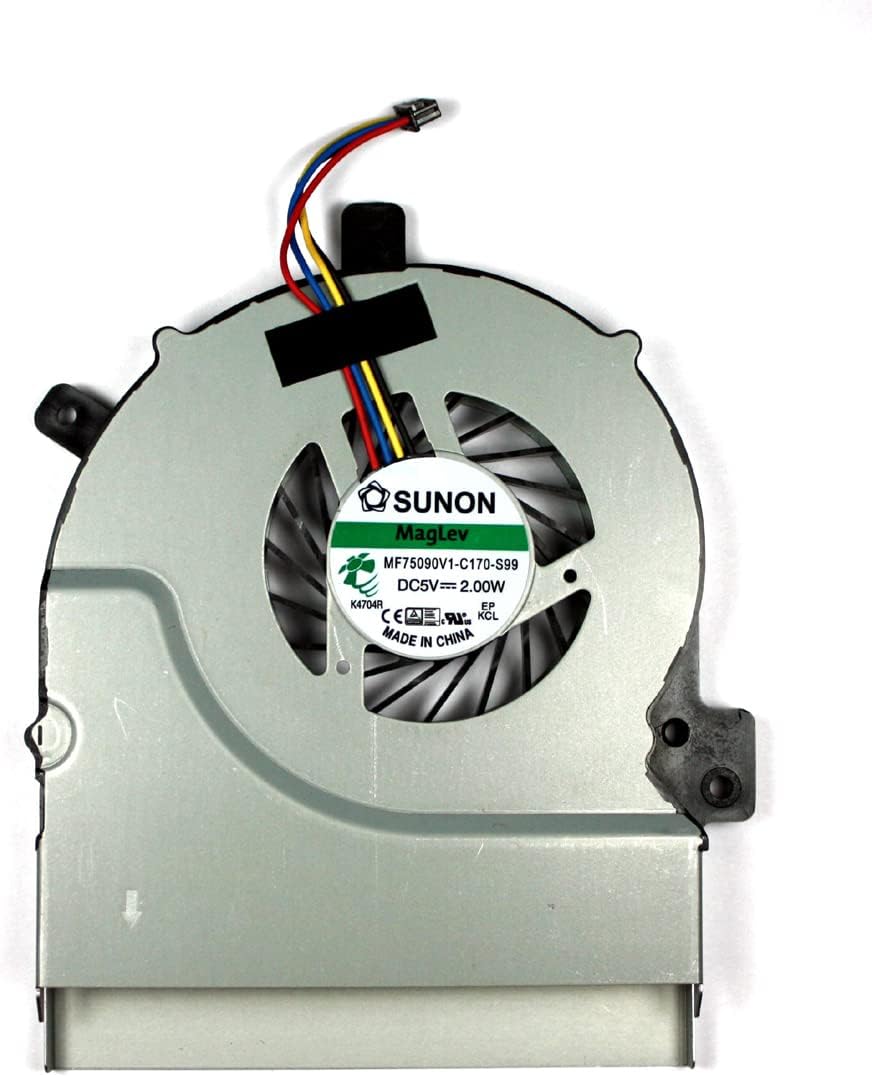Power4Laptops Ventilador para Ordenadores portátiles Compatible con ASUS K55VD-SX204V