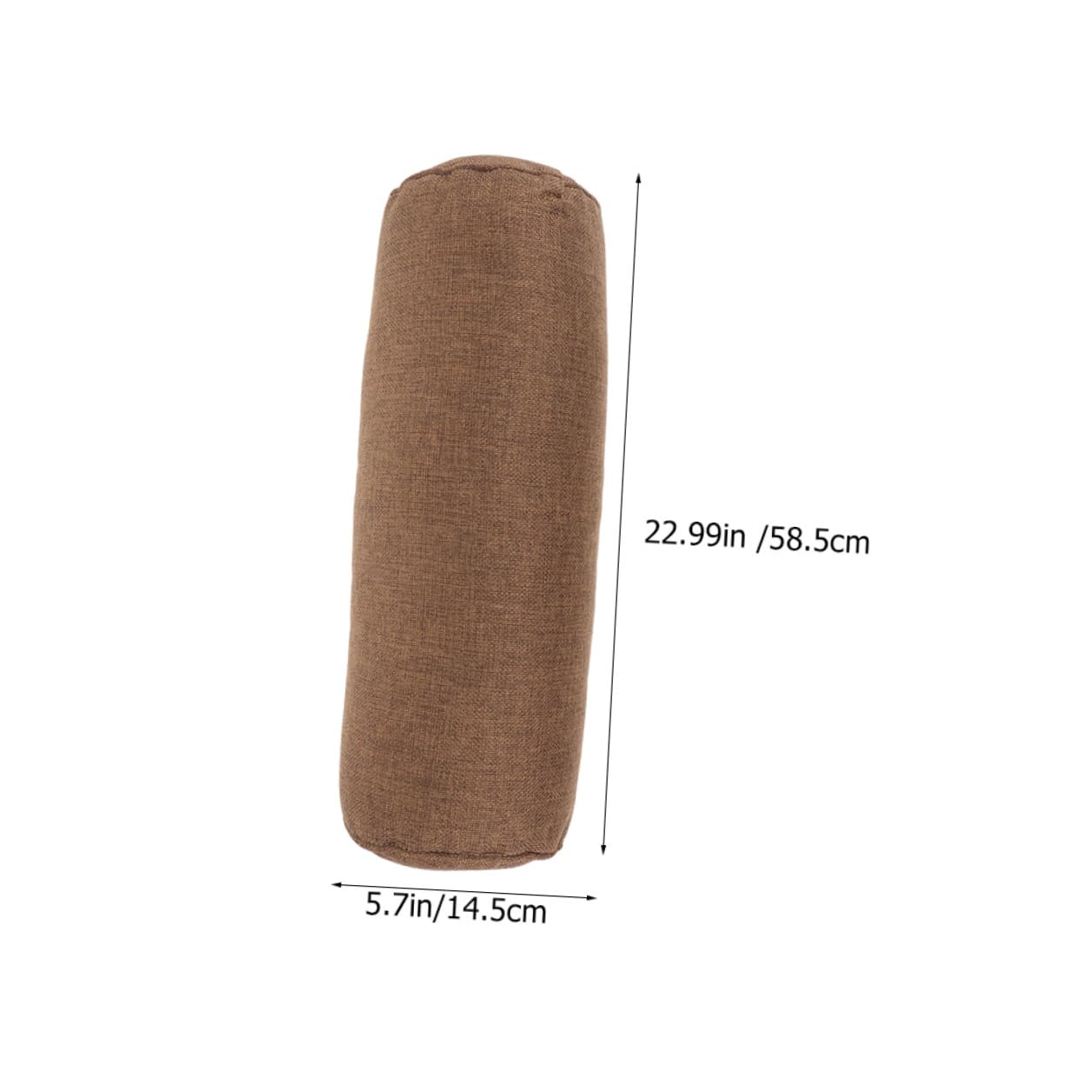 XANAYXWJ Cuscino di supporto cilindrico per yoga e meditazione Cuscino di supporto per il collo in cotone Accessorio versatile da viaggio e da ufficio Allinea la colonna vertebrale e riduce il disagio