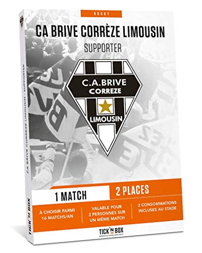  Tick&Box - Coffret Cadeau Places Match Rugby C...