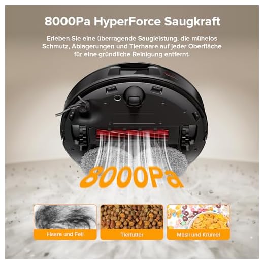 Roborock QV 35A Saugroboter mit Wischfunktion