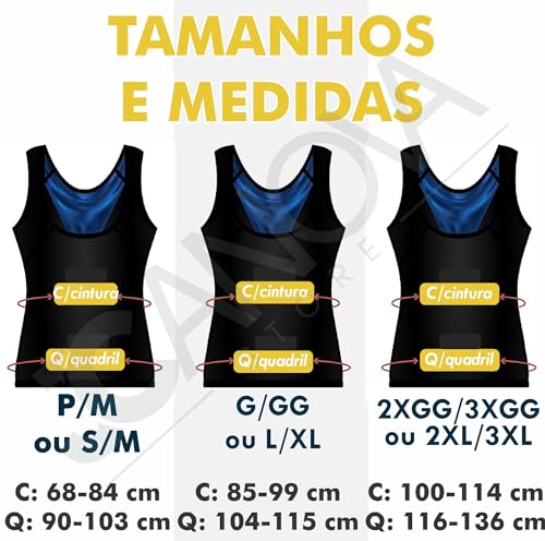 Regata Feminina Camiseta Efeito Sauna Queima Gordura Modeladora Cinta Térmico Fitness Emagrece Perde