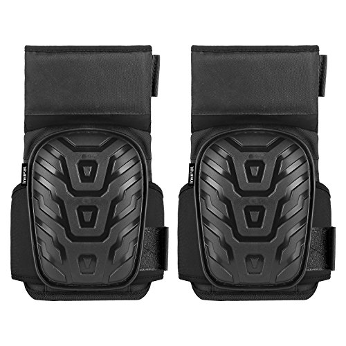 Knieschützer aus Gel, intipal Kniebandage Bandage, schützt Paar Genous Schaumstoff-Polsterung Gel beruflichen für Indoor-Basteln 18 * 30 * 13