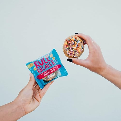 Miniatura 4 de Rule Breaker Snacks Vegano sin gluten, paquete variado de galletas Blondie Brownie | A base de plantas, lácteos, nueces, soja, sin alérgenos, Kosher