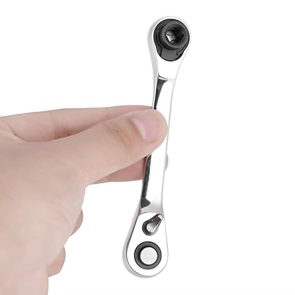 Hex Torque Wrench 1/4 Mini Ratchet Socket Wrench Screwdriver (107mm)