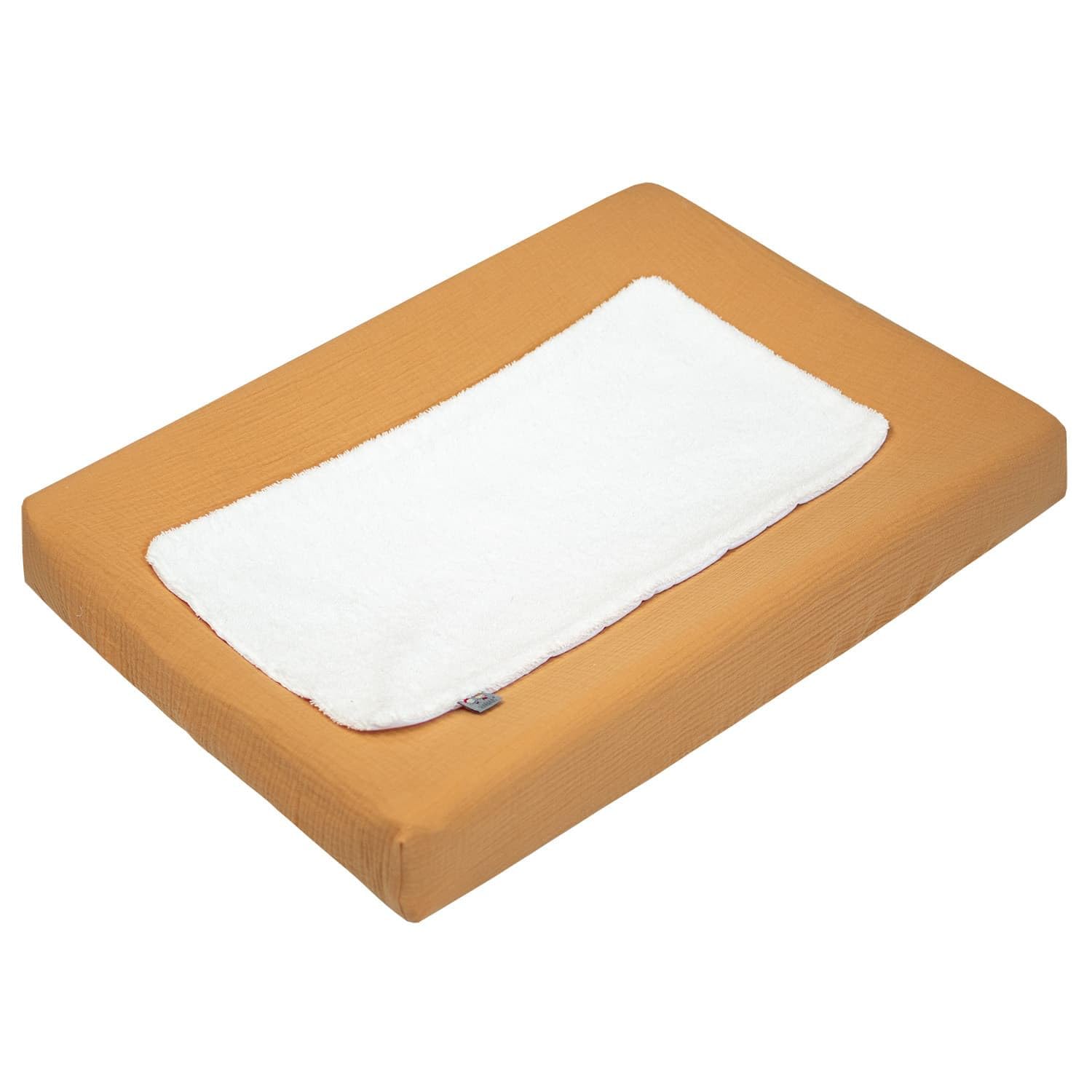 SEVIRA KIDS - Housse de matelas à langer + éponge bambou, Jeanne - 70 x 50 cm Made in France 70 x 50 cm