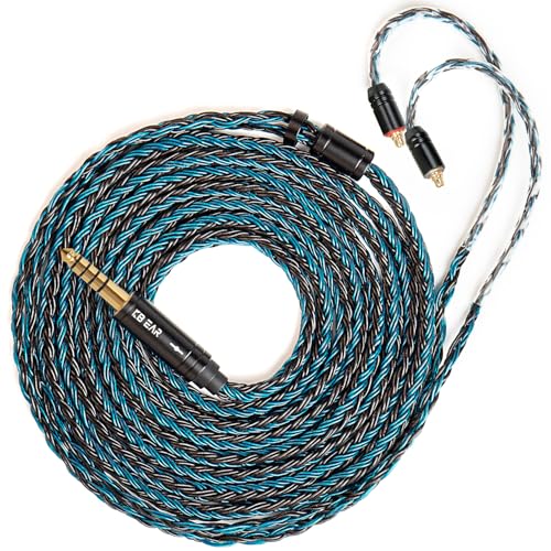 Câble pour écouteurs KBEAR ST16 Plus MMCX argent 5N OCC 16 brins pour baladeur IEM