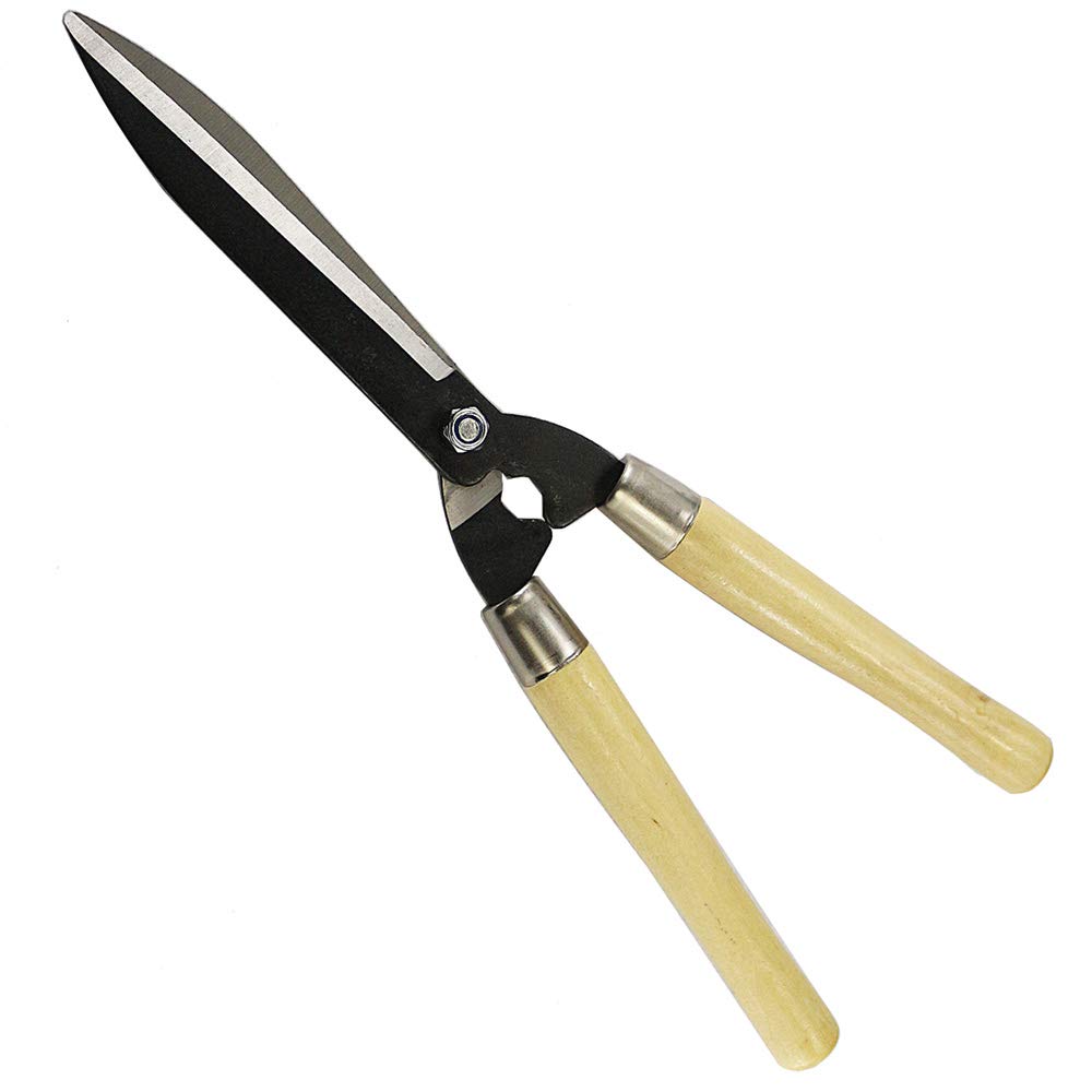 MLD Pruning Scissors Katar cutter Hedge Shears with Long Wooden Handle for Garden Labor Saving Anti Skid Lawn Grass Trim Steel Wool Pruning Tools 9 Inch (B08WWZLRWM) Amazon Price History, Amazon Price Tracker