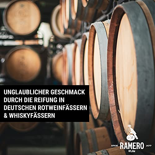 RAMERO Rum Cask Selection World Spirits Award 2022 prämiert, min. 3 Jahre gereift in Rotwein- und Whiskyfässern in… – Bild 4