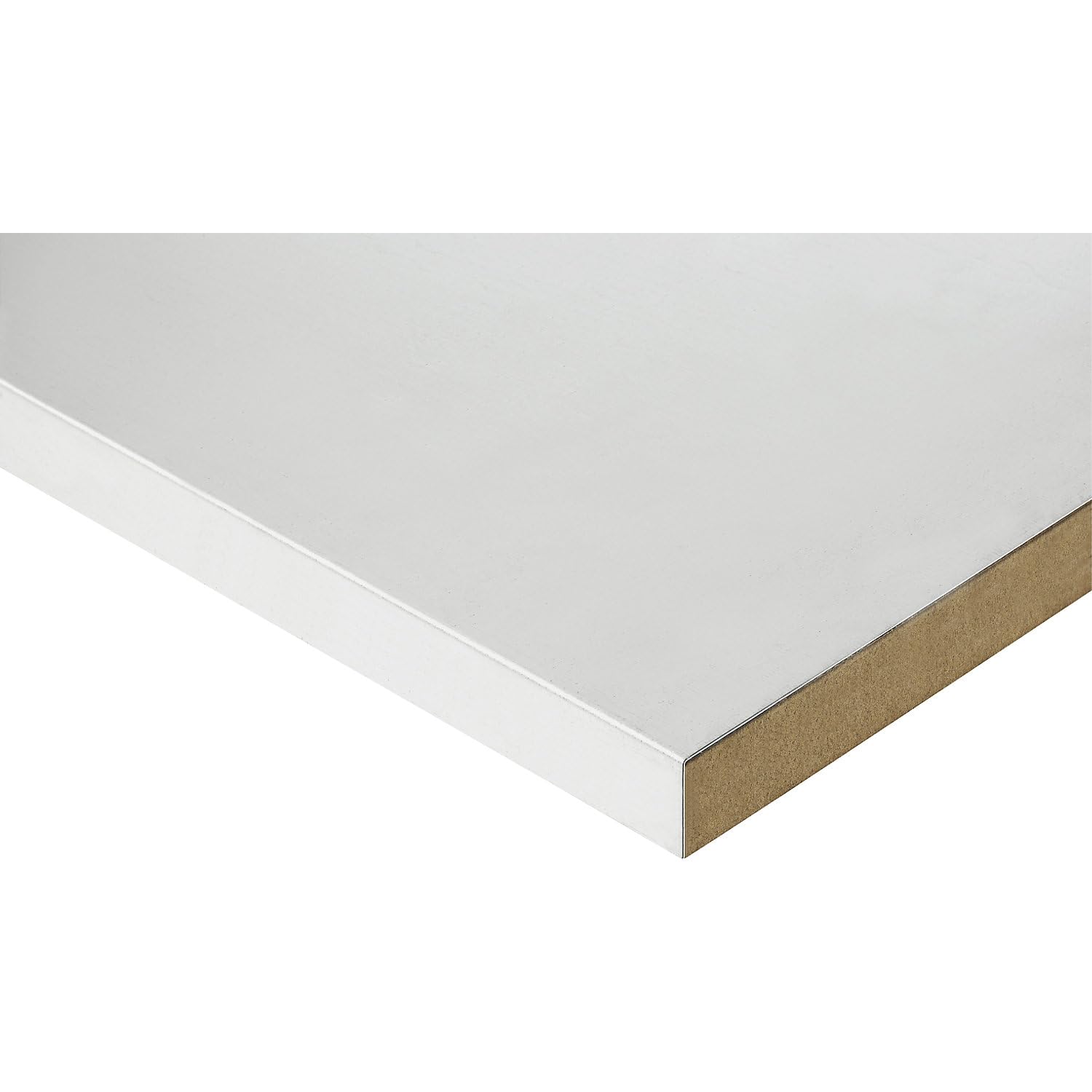 eurokraft pro | Piano per banco da lavoro | piano rivestito in lamiera d'acciaio | larghezza 1500 mm | spessore 40 mm
