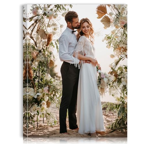 Custom Canvas Prints with Your Photos - Personalized Pictures Print,